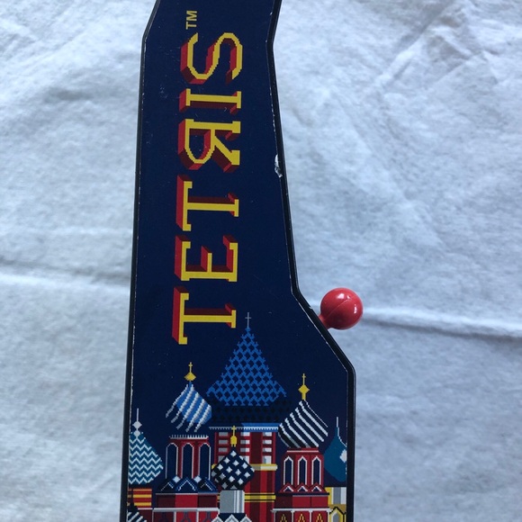 Tetris Hand Held Classic Arcade Mini Retro Game Black Tested & Working - Picture 2 of 7